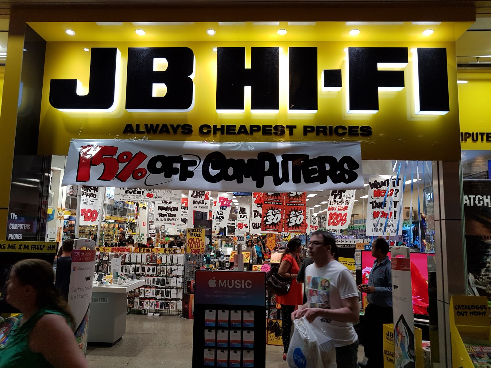 Jb Hi Fi Garden City Upper Mt Gravatt Fasci Garden